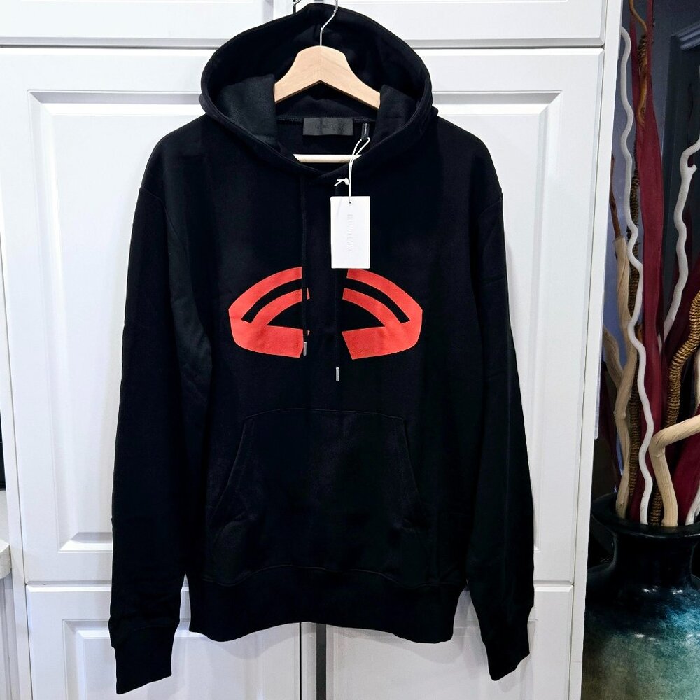 Helmut Lang Limited Edition Logo-Print Hooded Sweatshirt